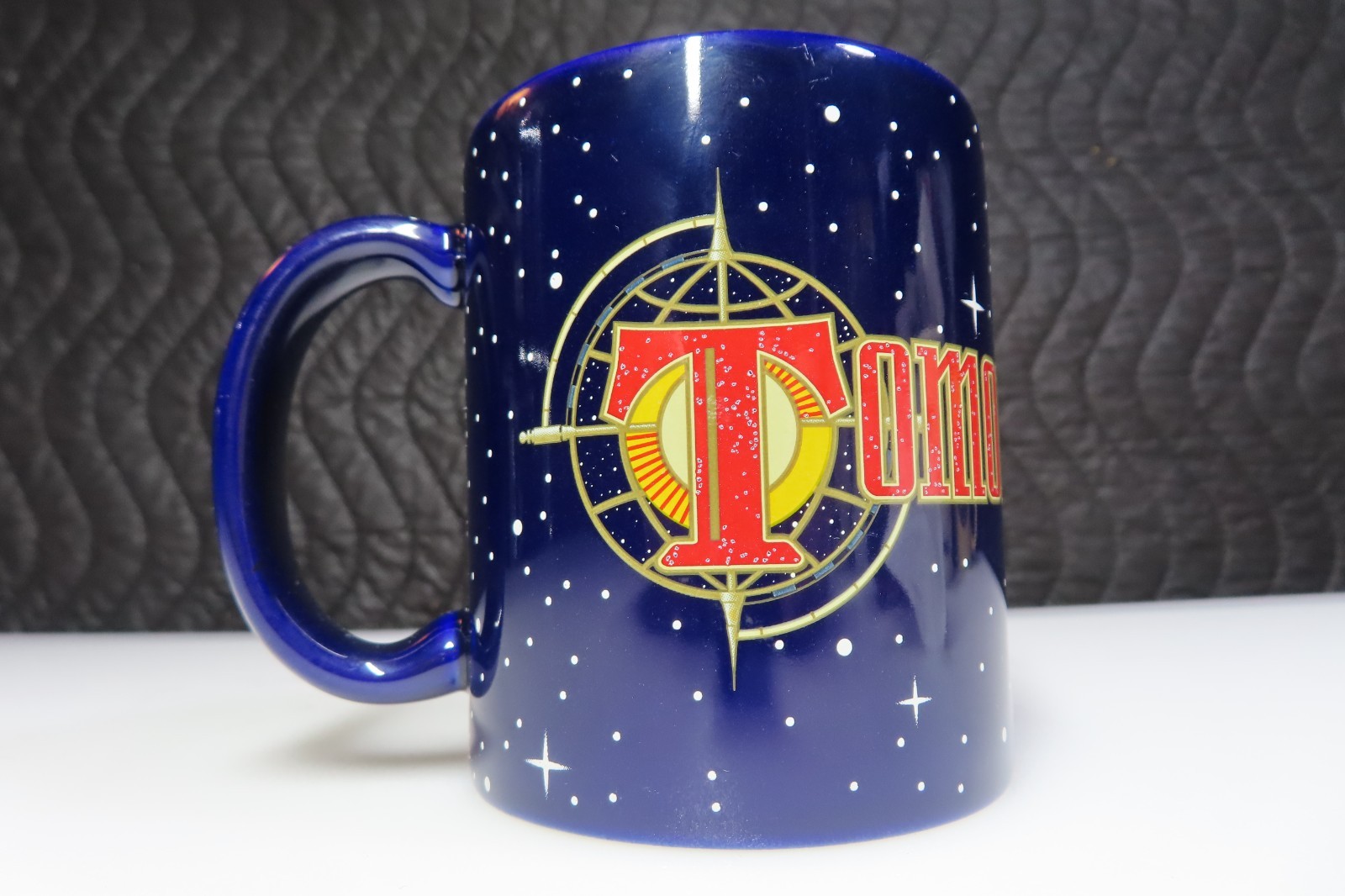 TOMORROWLAND DISNEY COFFEE MUG TEA CUP MUG Art Deco Mug Made In USA Disneyland
