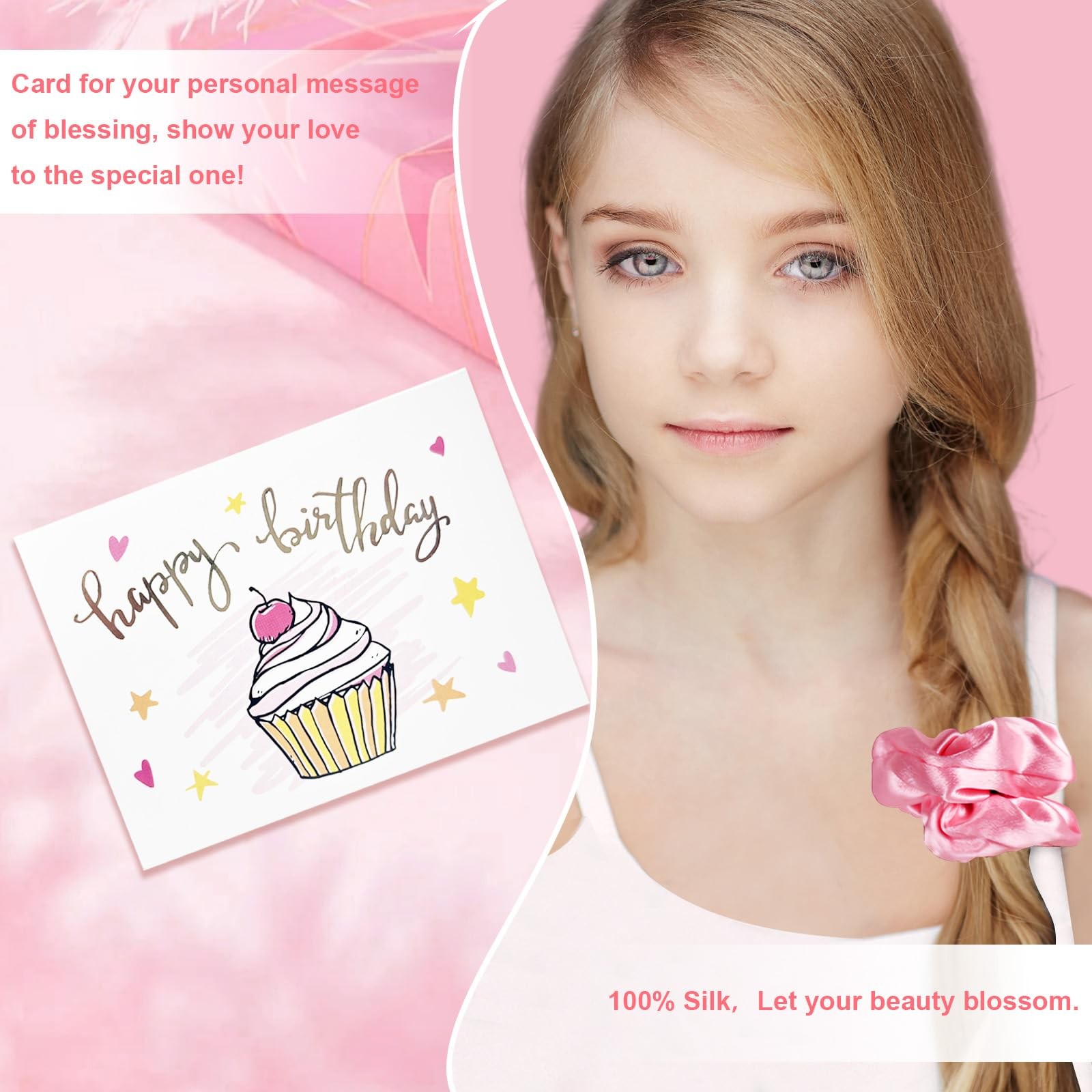 9th Birthday Gifts for 9 Year Old Girls, Gift Basket Set of 6