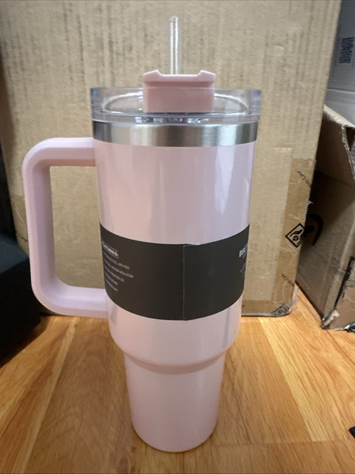 Stanley Travel Quencher 40 Oz Pink Parfait Pearlescent Sold Out Limited RARE New