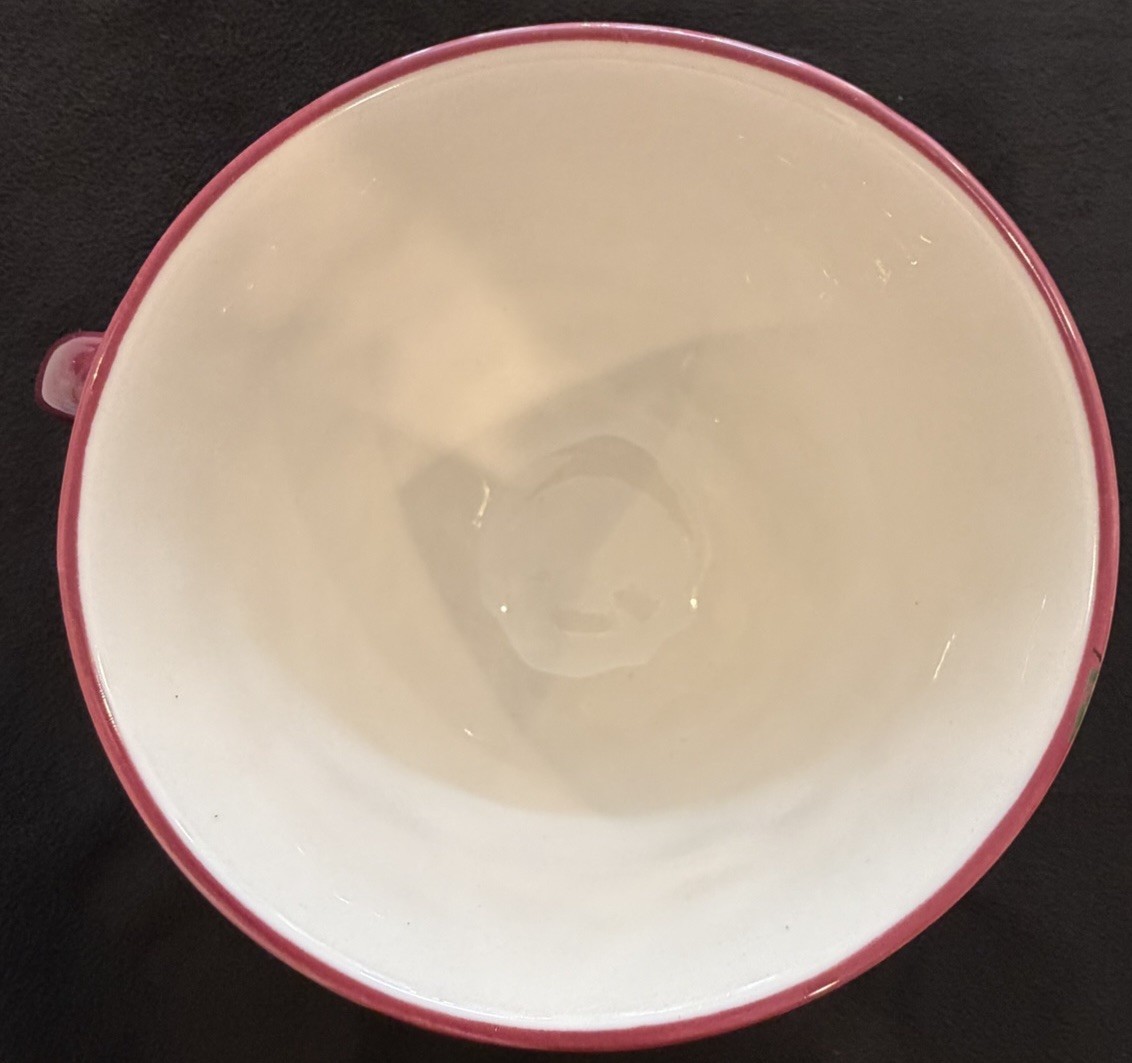 Anthropologie Mug NATHALIE LETE Love TITANIA Tea Cup UNUSED Flowers Birds Heart