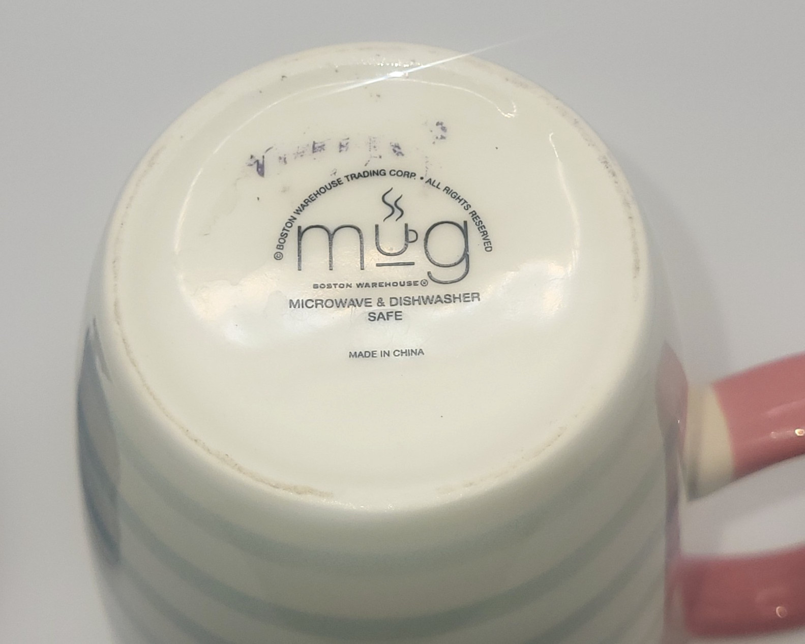 Today Is Your Day Ceramic Travel Mug. with Lid Pink Flowers Liquidation