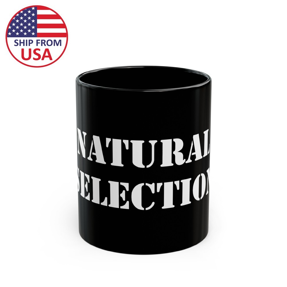 Wrath Natural Selection 11oz 15oz Coffee Tea Black Mug