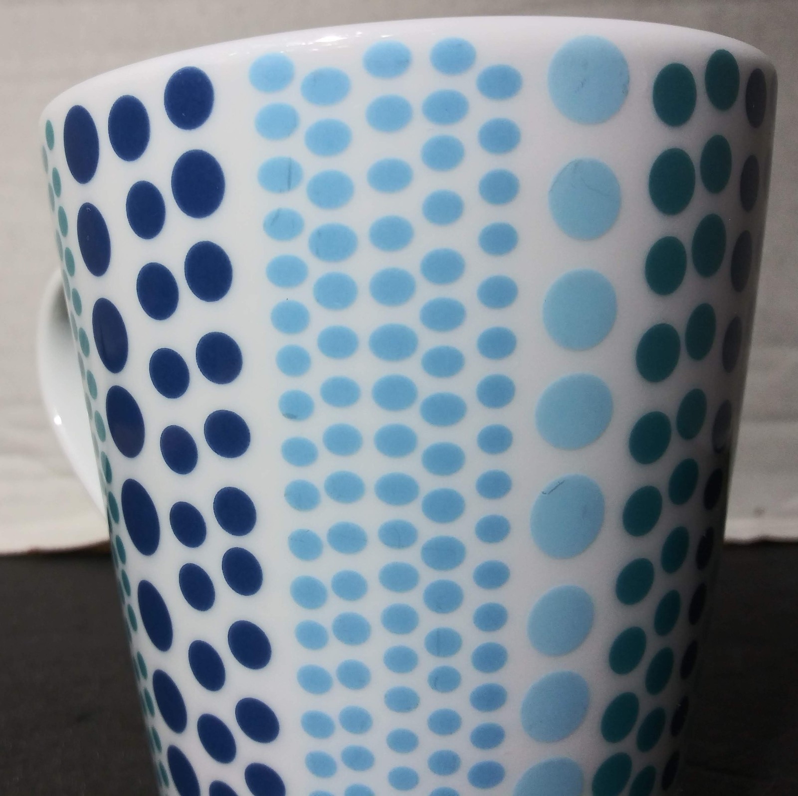 Jonathan Adler Polka Dot Mug Designed For Barnes And Noble Cool Colors