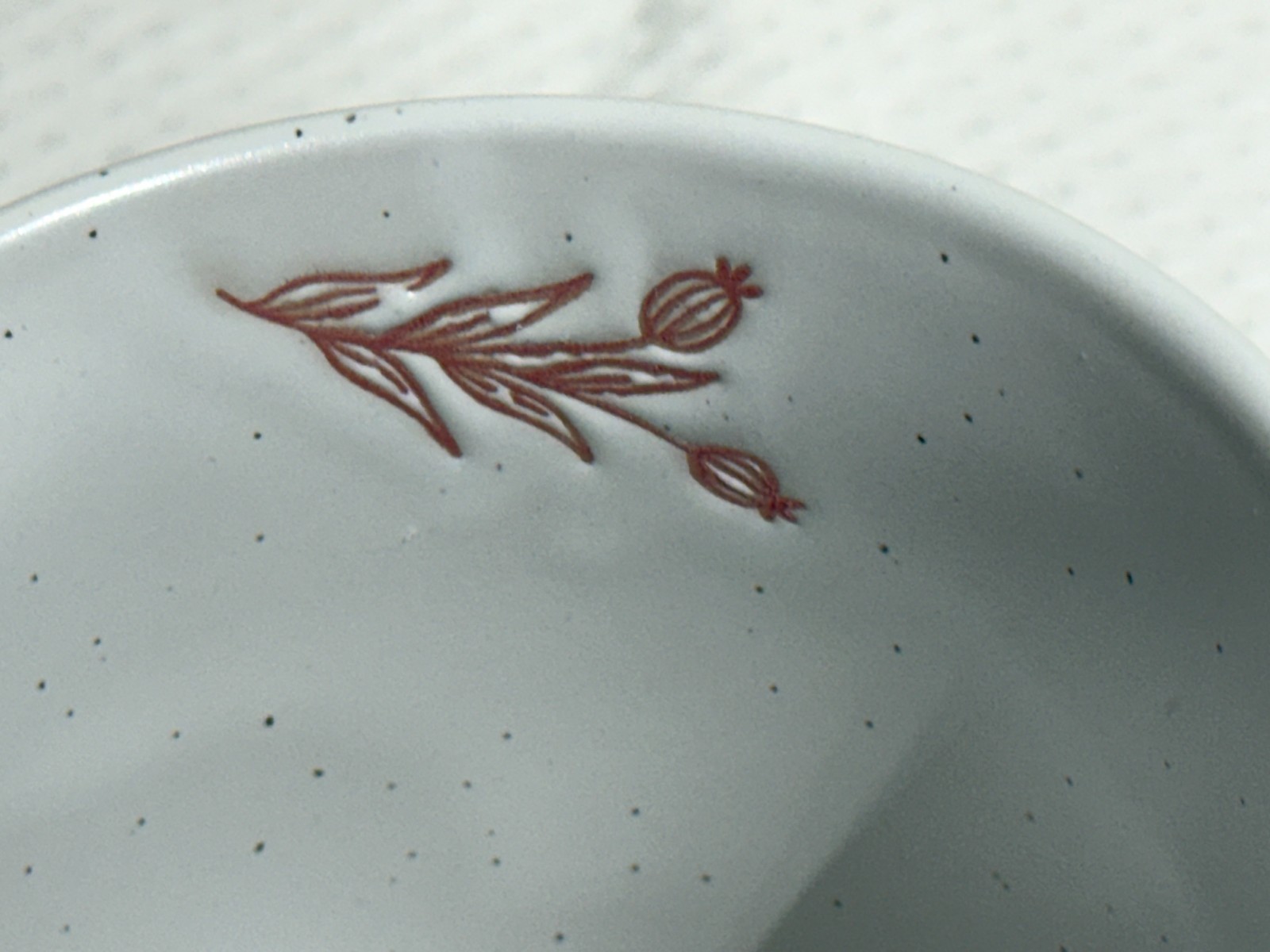 Petal & Pearl 21oz Ceramic/Stoneware Mug Pink Embossed Flowers #702