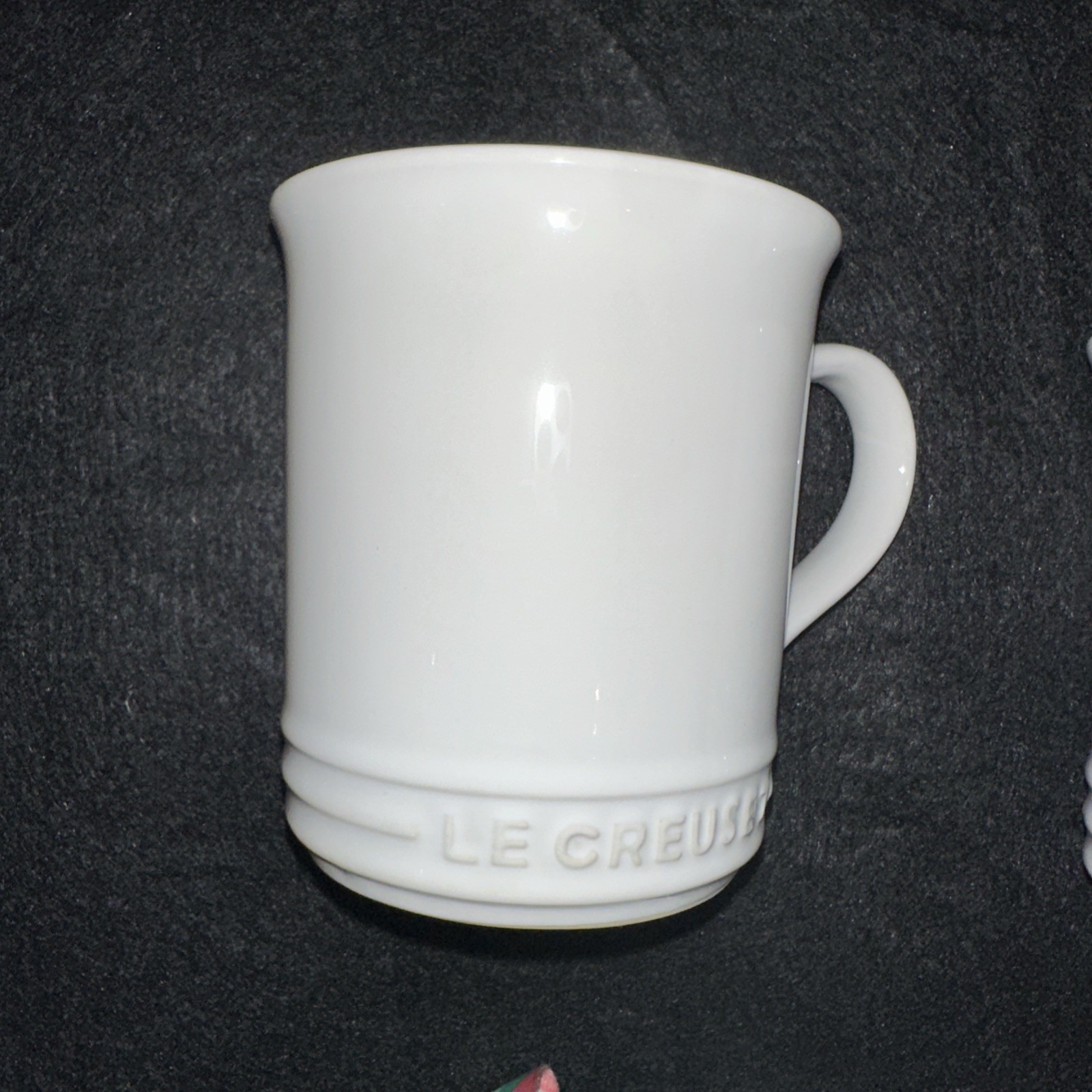 SET of 8 – Le Creuset Stonewear Mugs 14oz / 400ml White – Very Lightly Used