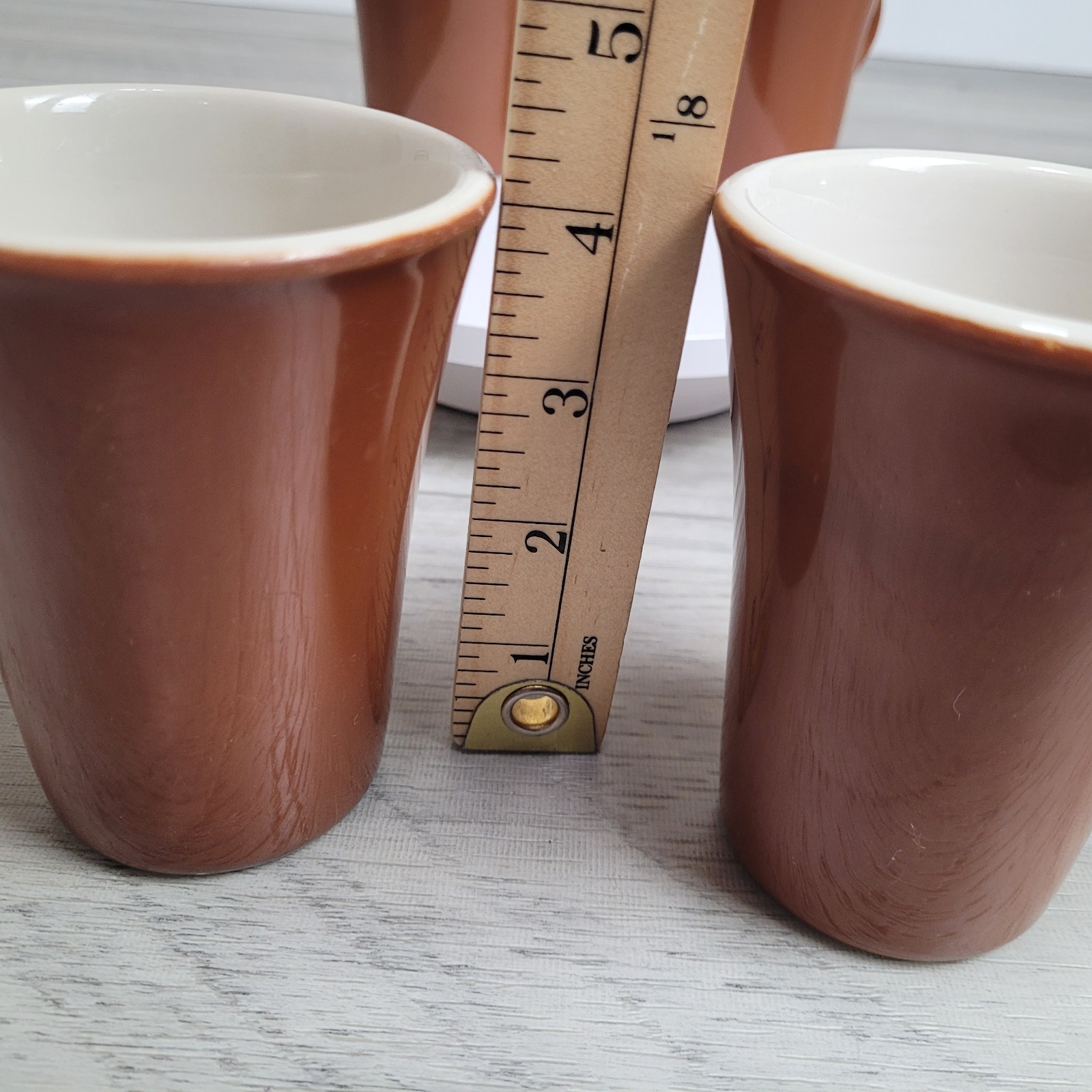 Vintage Chefsware Coffee Mug USA Restaurant Ware Mid Century 4″/8 fl oz Set of 4