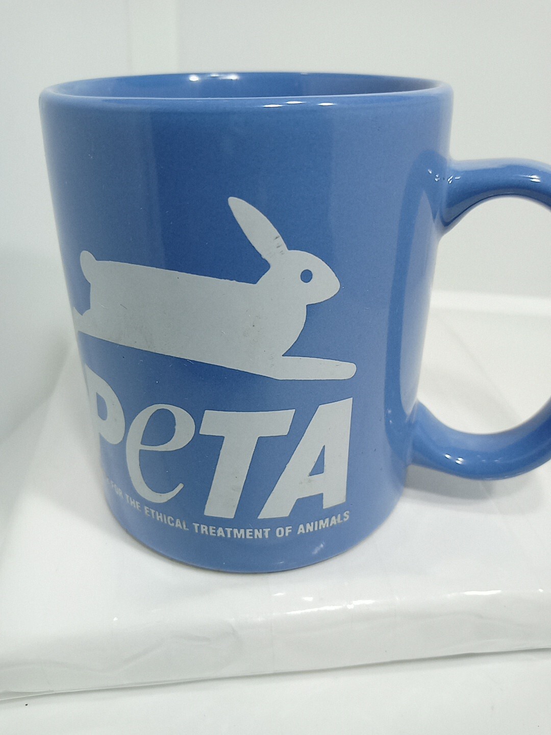 PETA COFFEE MUG. PETA MUG. PETA Art Deco Mug. B310