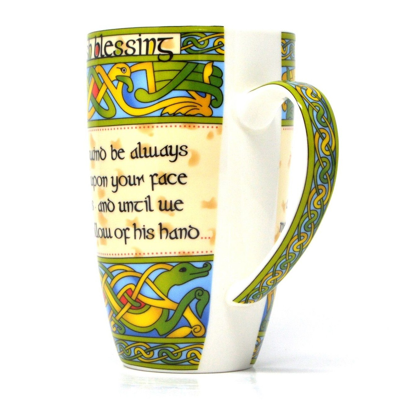 Irish Blessing Mug Celtic Design Capacity 400 ml/14 fl oz Tea Cup Coffe Mug