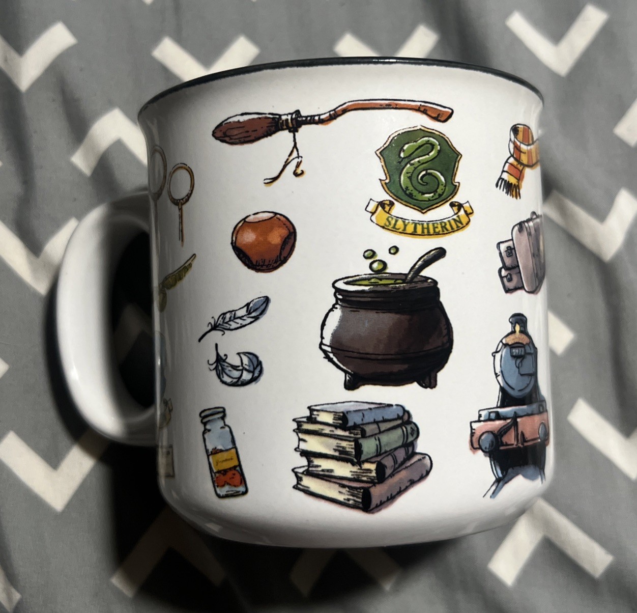 HOGWARTS COFFEE MUG. HARRY POTTER HOGWARTS MUG. HARRY POTTER Deco Mug. B289