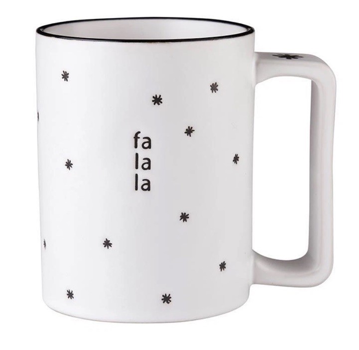 Santa Barbara Design Studio Fa La La Holiday Mug Size 4.25in H, 16 oz.