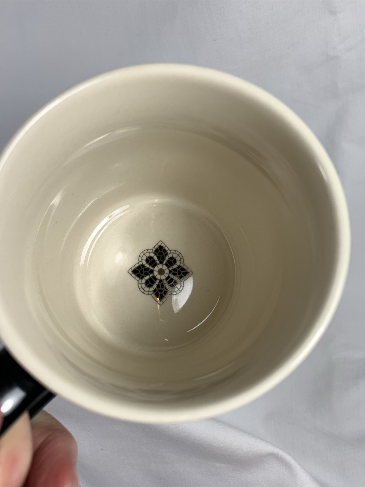 ANTHROPOLOGIE BISTRO TILE ~ NYC MUG CUP LATTE TEA COFFEE MOSAIC
