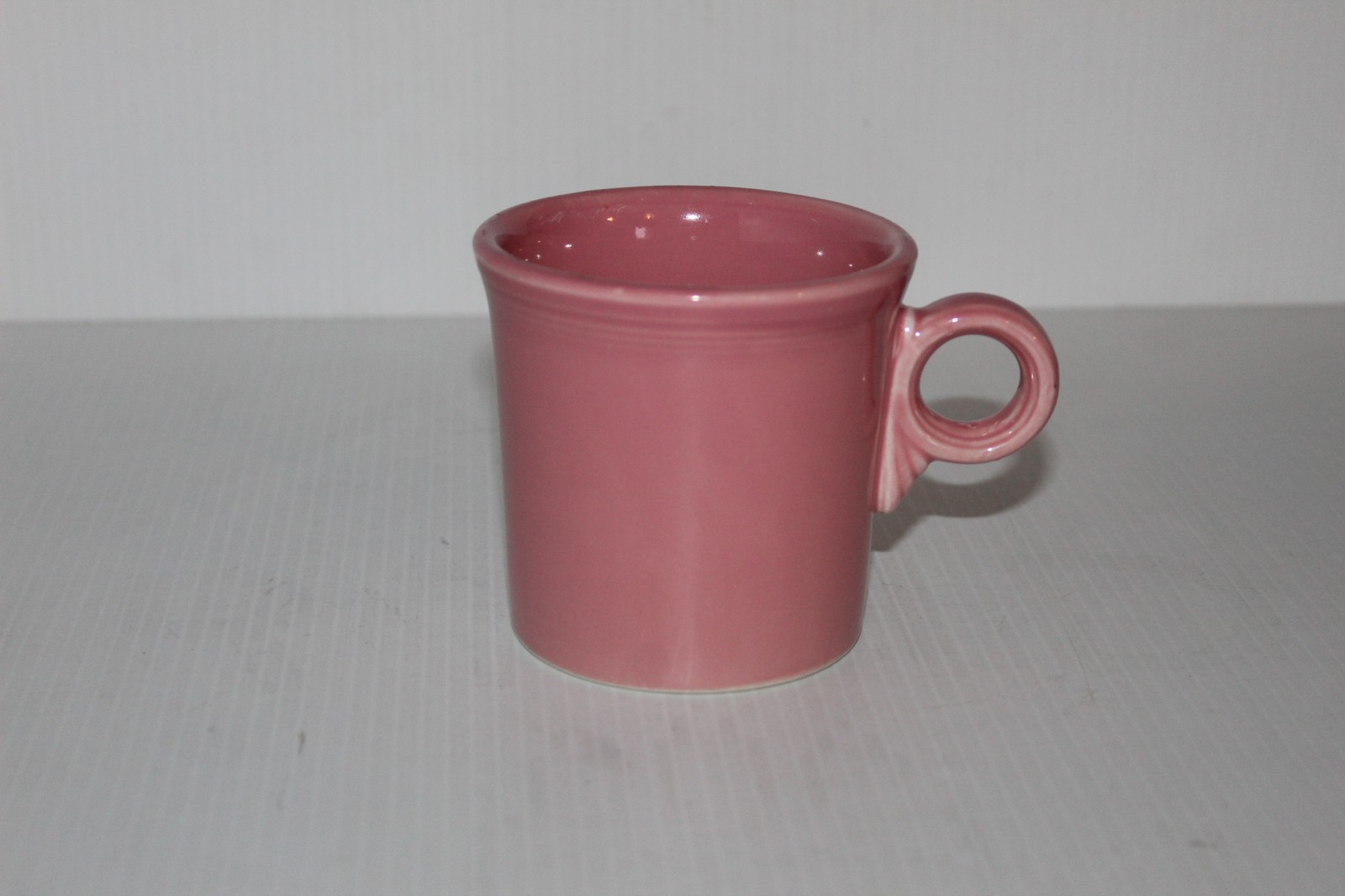 Fiesta Rose Pink Coffee Mug Homer Laughlin USA Fiestaware Dinnerware
