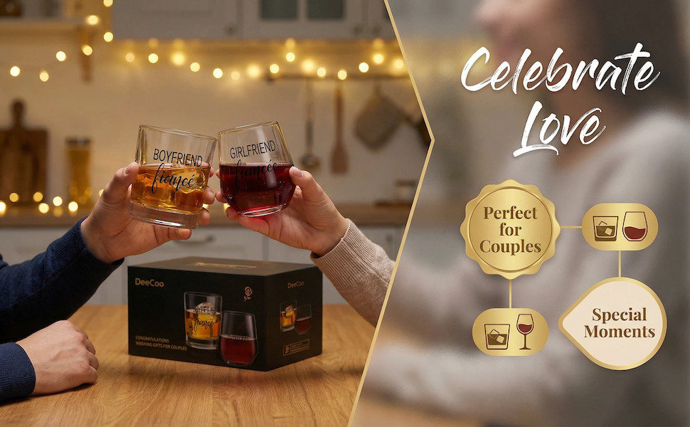 Engagement Gifts for Couples, Engagement Party Decorations – Unique Fiance for