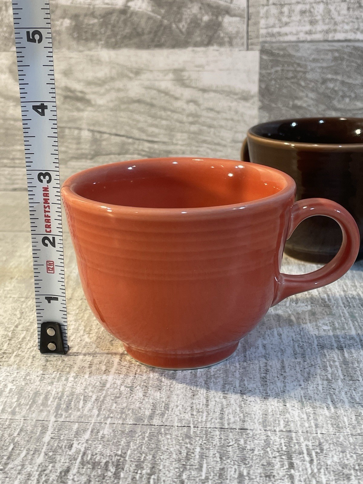 Fiesta 7oz Cups Set of 4 Assorted Colors Fiestaware Espresso Coffee Tea Mugs