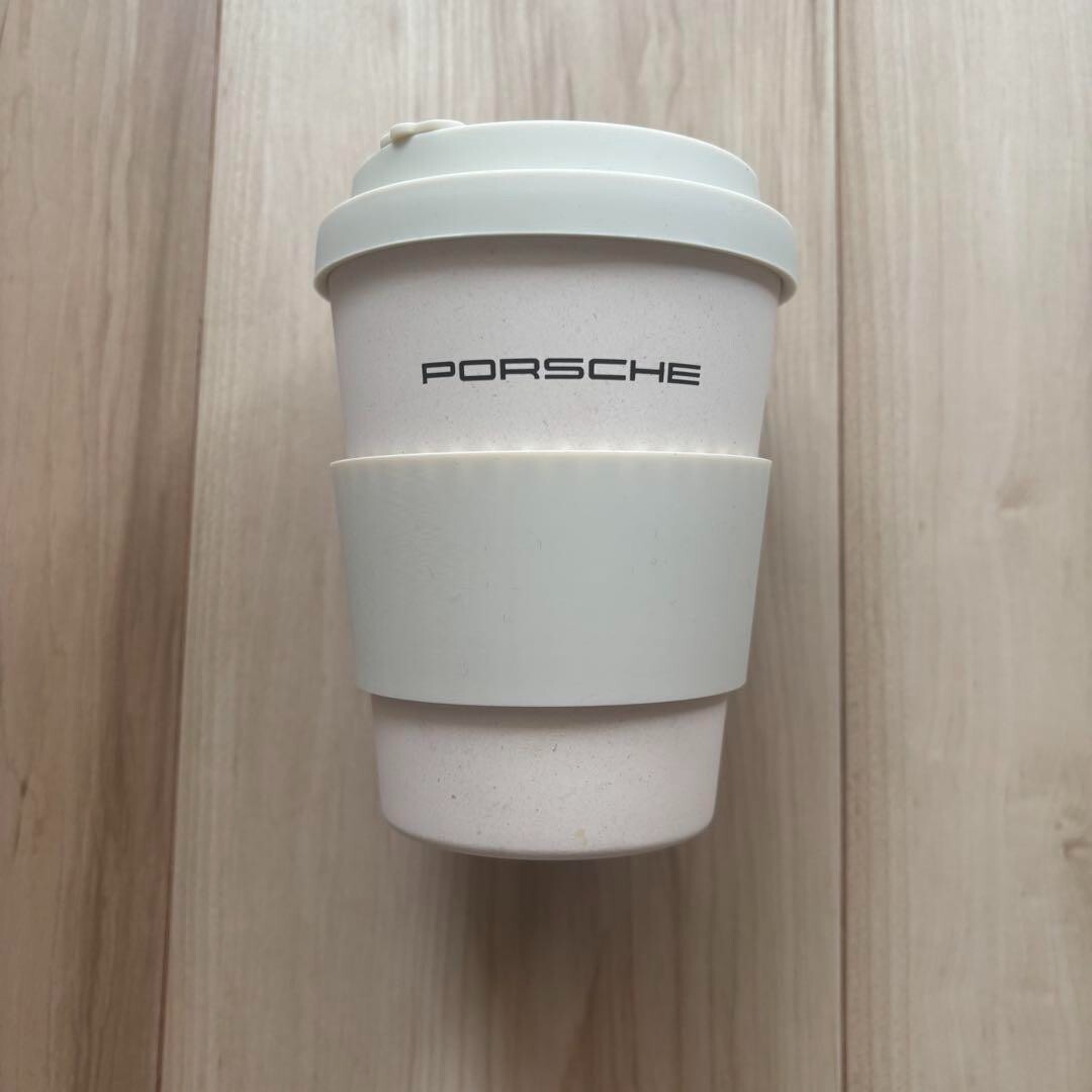 Blue Bottle Coffee x PORSCHE Novelty Reusable Cup Lid Sleeve Set New from Japan