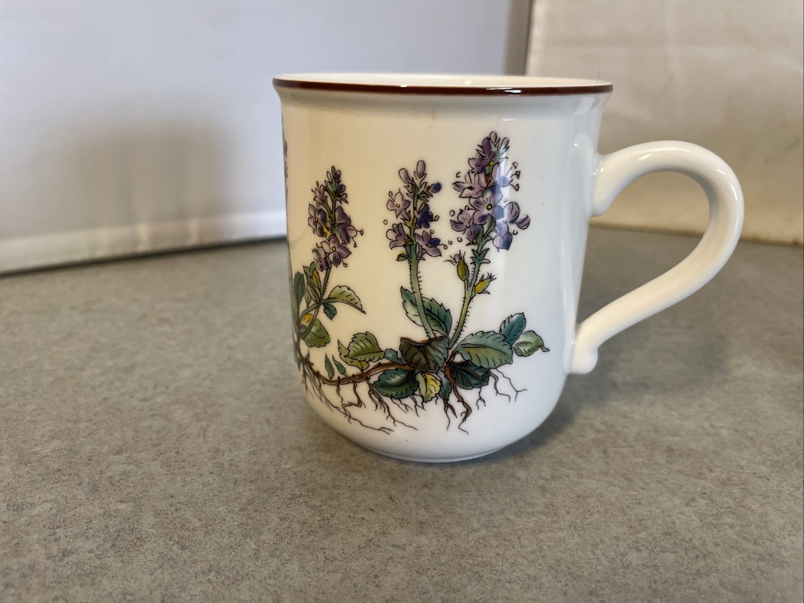 Villeroy & Boch Botanica Mug Coffee Tea Veronica Officialis Set of 3 Luxembourg