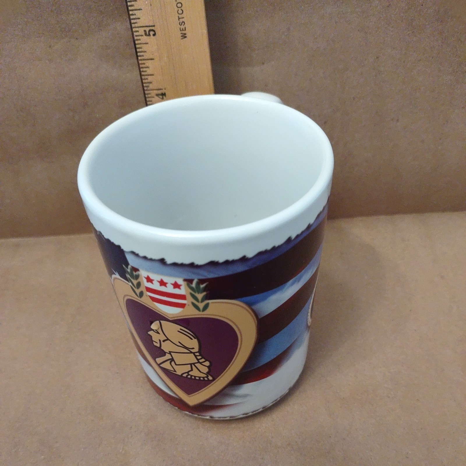 12 Oz Mug Marines Purple Heart Coffee Tea Unbranded Drinking Veteran
