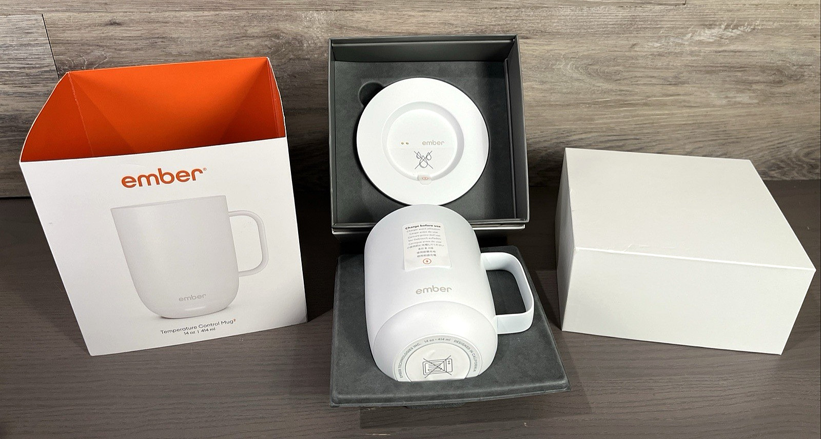 Ember Temperature Control Smart Mug 2 14 Oz App-Controlled Heated Coffee Mug