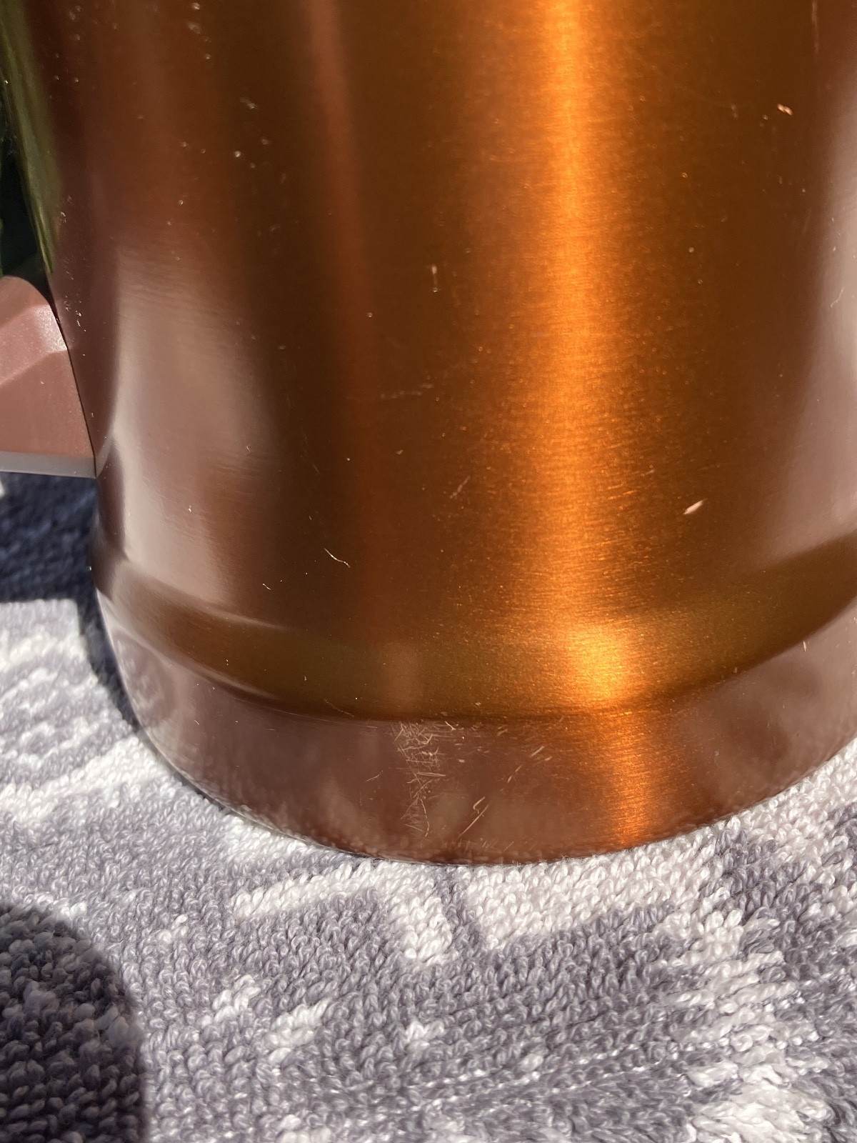 STANLEY Big Grip Stein MAPLE GLOW 24 ounces – Lots of Wear, Ready for Outdoors!