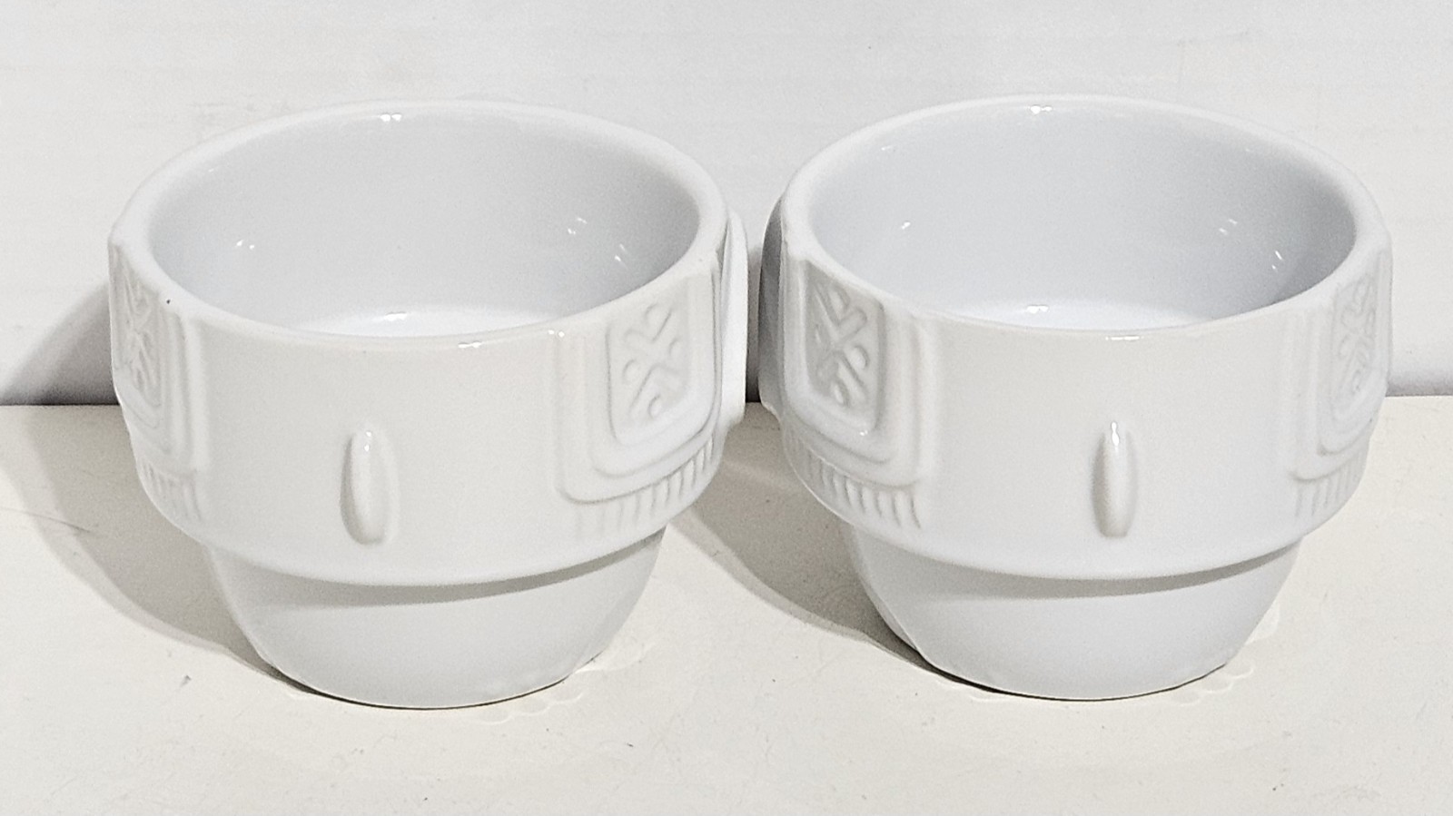 Stackable Elephant Coffee Mugs Cups (Set Of 6) White Stacking World Market Rack