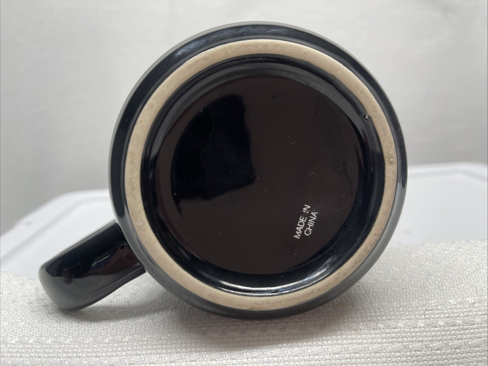 Department of Corner County of Los Angeles Black Coffee Tea Mug Cup Skeleton