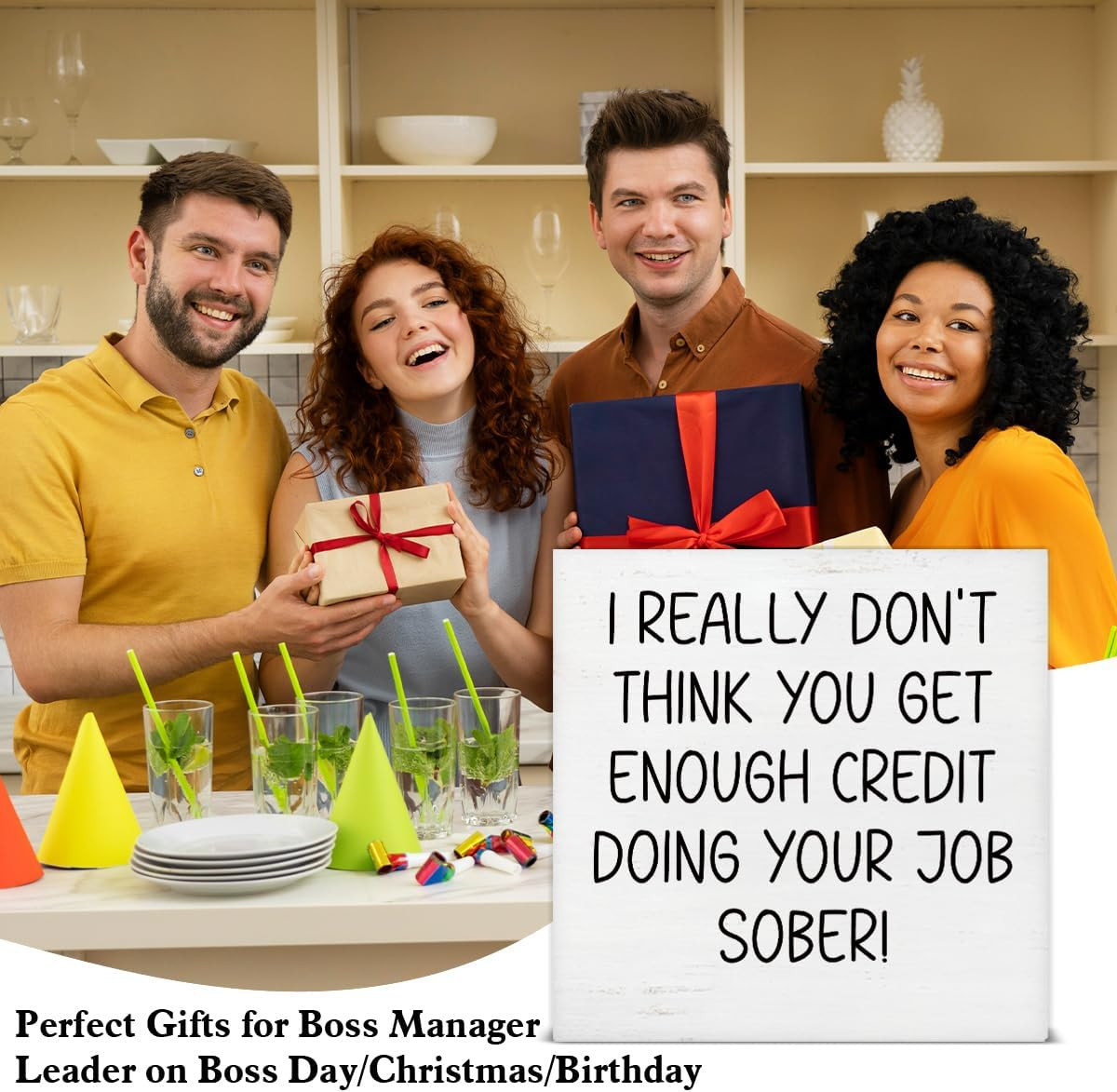 Inspirational Office Gift for Women Men, Appreciation Gifts for Coworkers Motiva