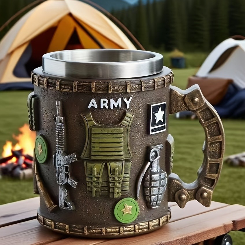 3D Mug Army Personalized Military, Coffee Mug Gift for Veterans 2026