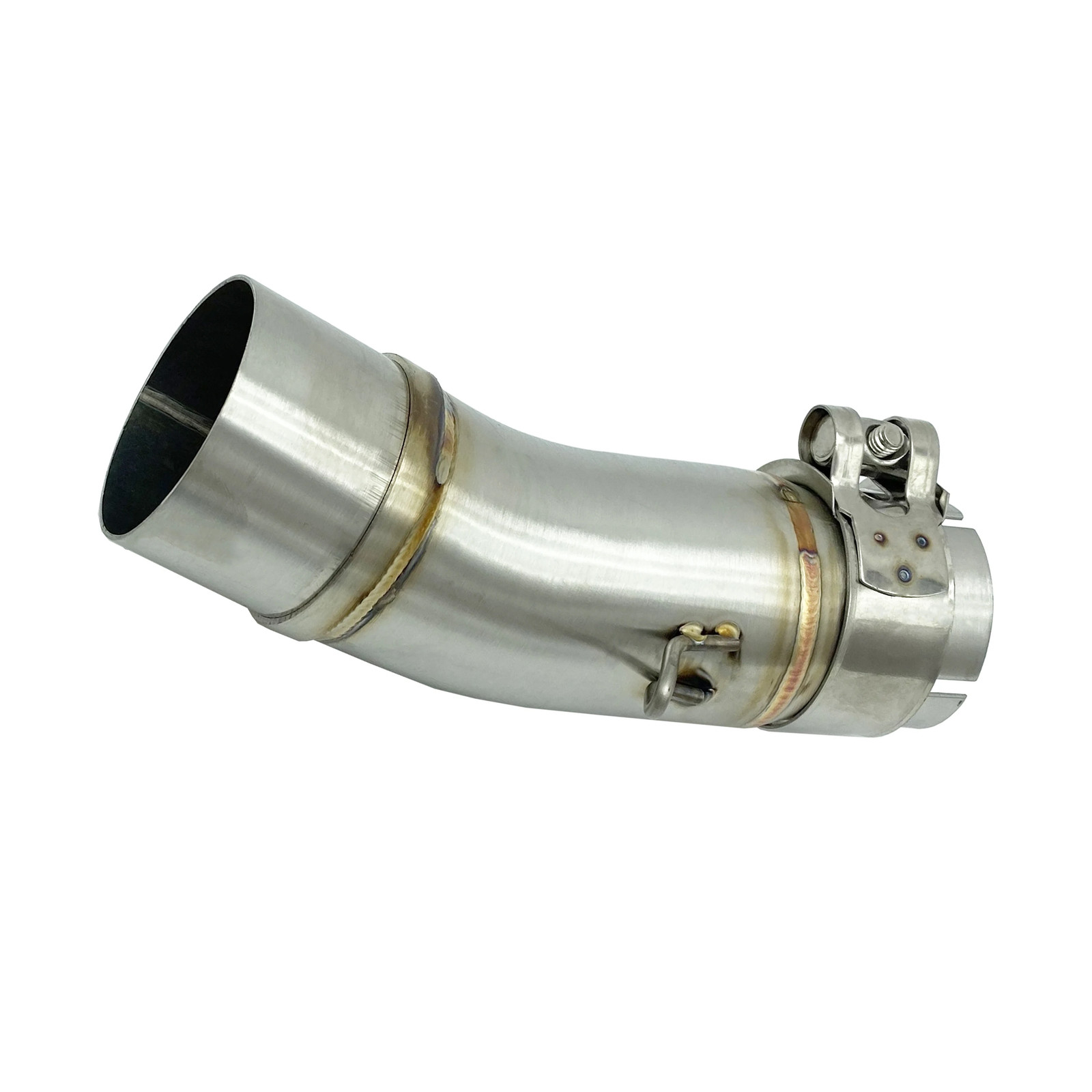 Motorcycle Exhaust Adapter Slip On Middle Link Pipe For System Connection