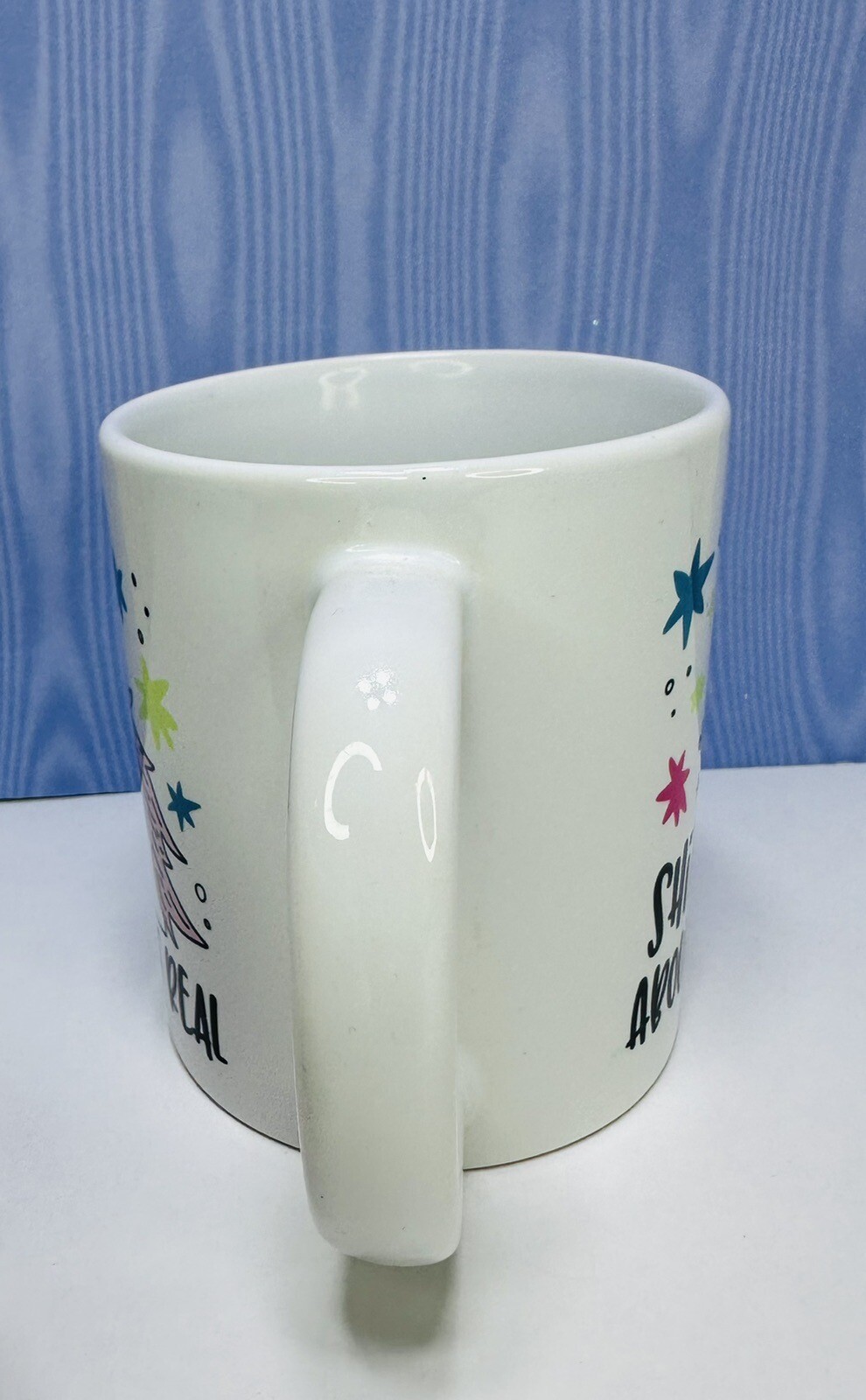 Unicorn Sh*t’s About To Get Real Coffee Mug Cup Funny Fun Office Humor Stoneware