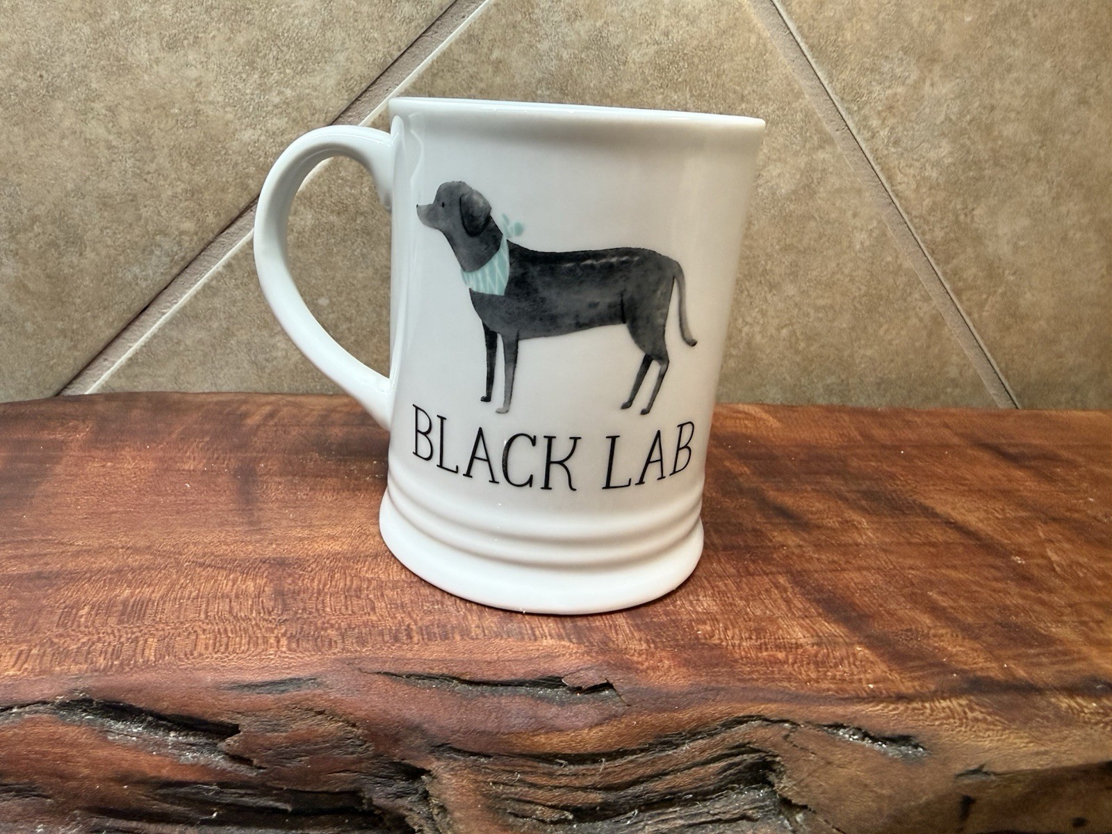 Black Lab Best Dog Juliana Swaney Coffee Mug Tea Cup 4” Fringe Studio 1️⃣5️⃣8️⃣