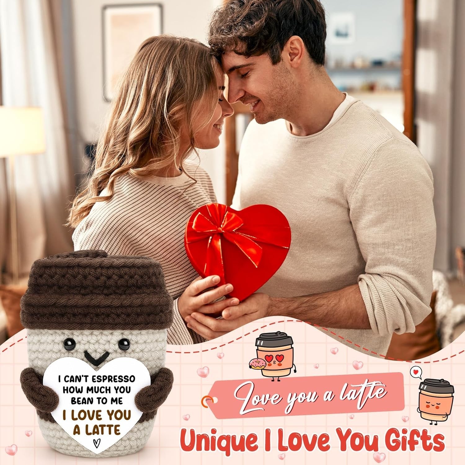 Gifts for Her Him Women Men Anniversary Birthday Coffee Lover Gift Easter Bas…